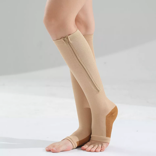 Why should I prefer zippered compression socks?