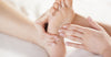 Image shows a feet massage
