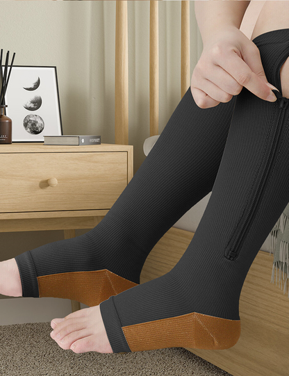 Premium Zip Up Compression Socks