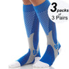 Blue Running Compression Socks
