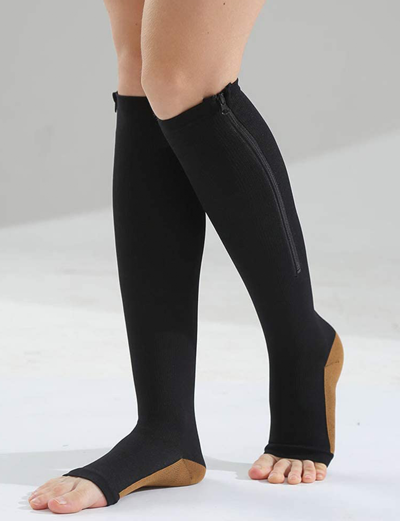 Premium Zip Up Compression Socks