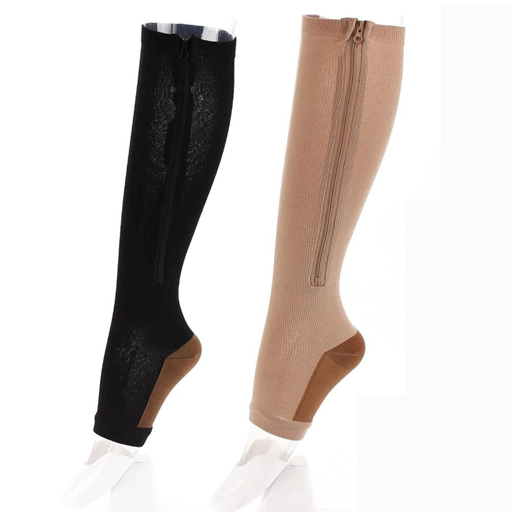 Premium Zip Up Compression Socks